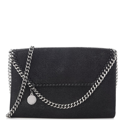 Stella McCartney Shaggy Deer Falabella Mini Crossbody Bag Black 1 of 8