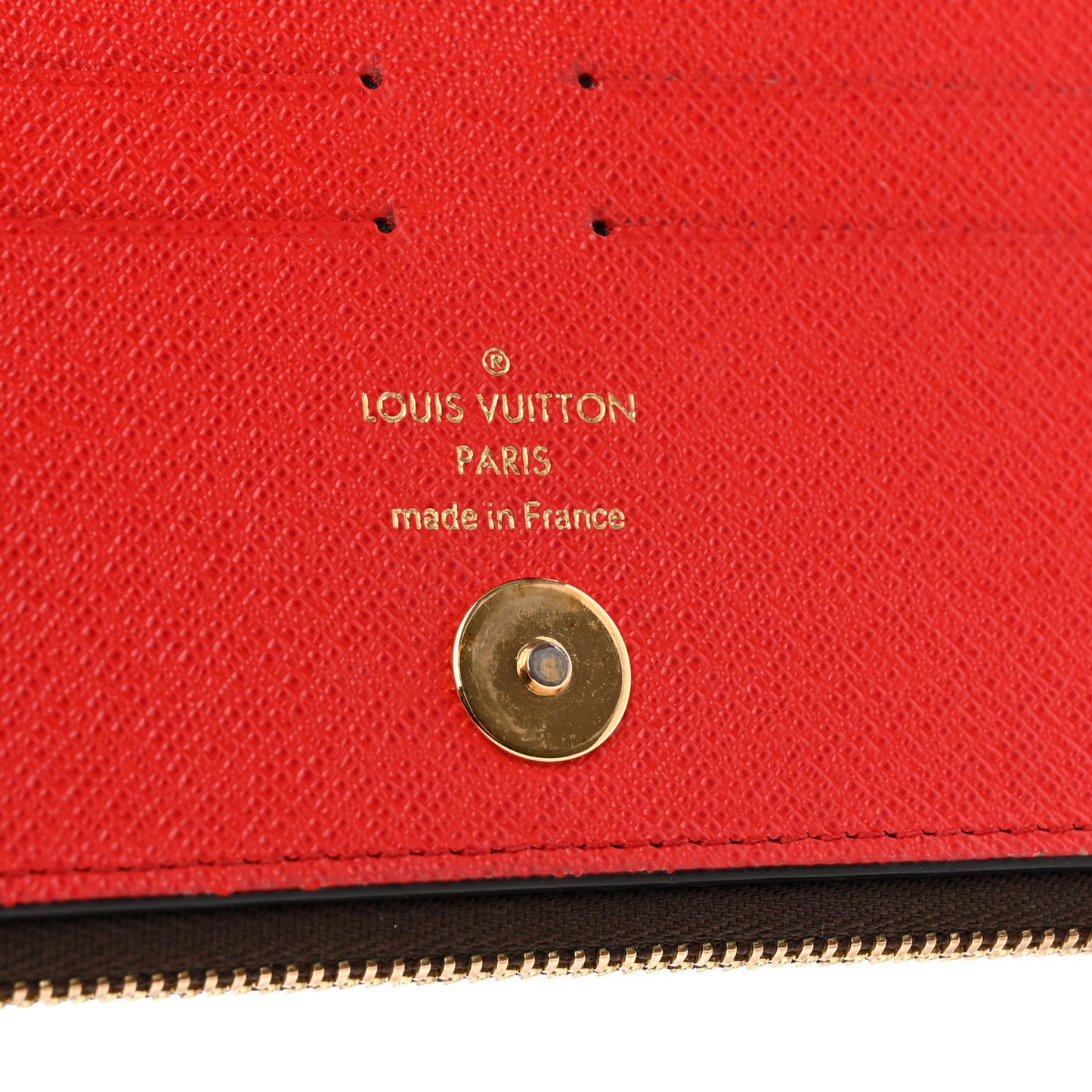 Monogram Adele Wallet Coquelicot