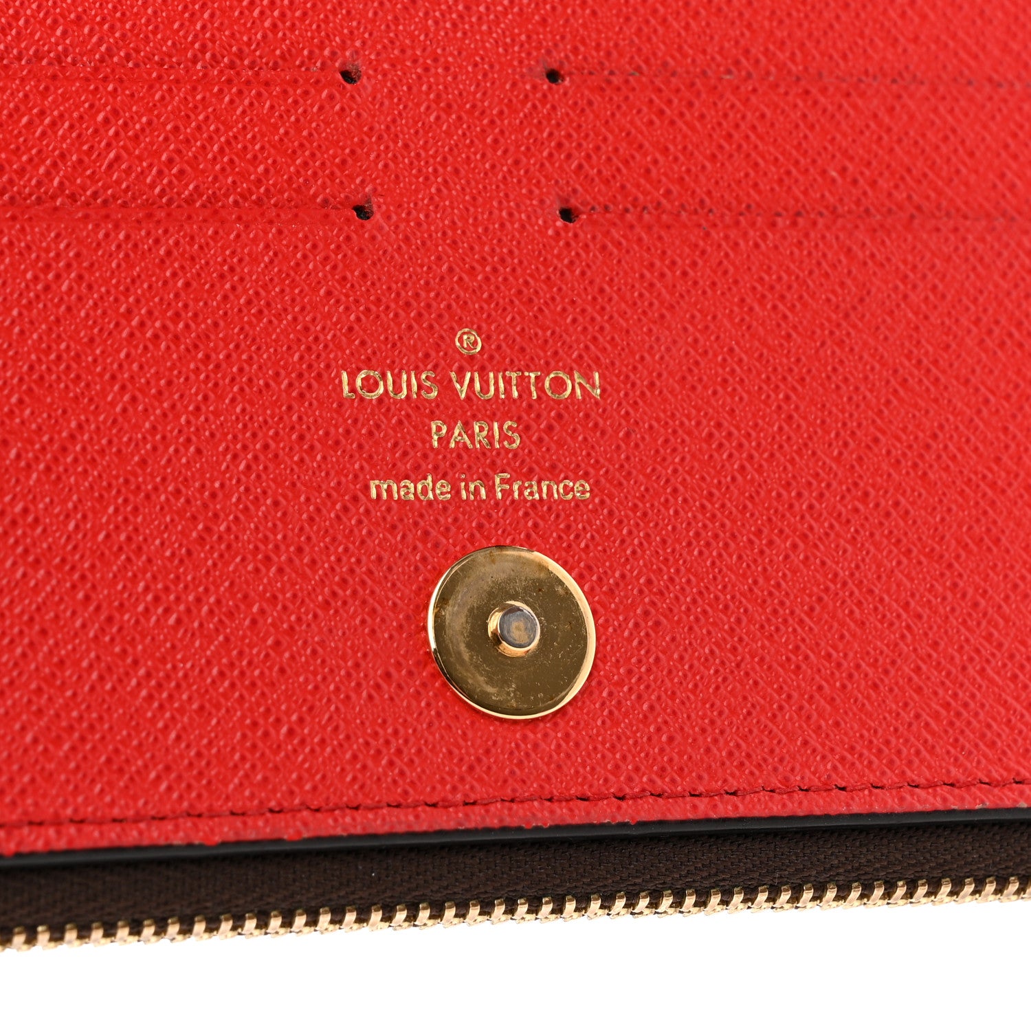 Louis Vuitton Monogram Adele Wallet Coquelicot 6 of 9