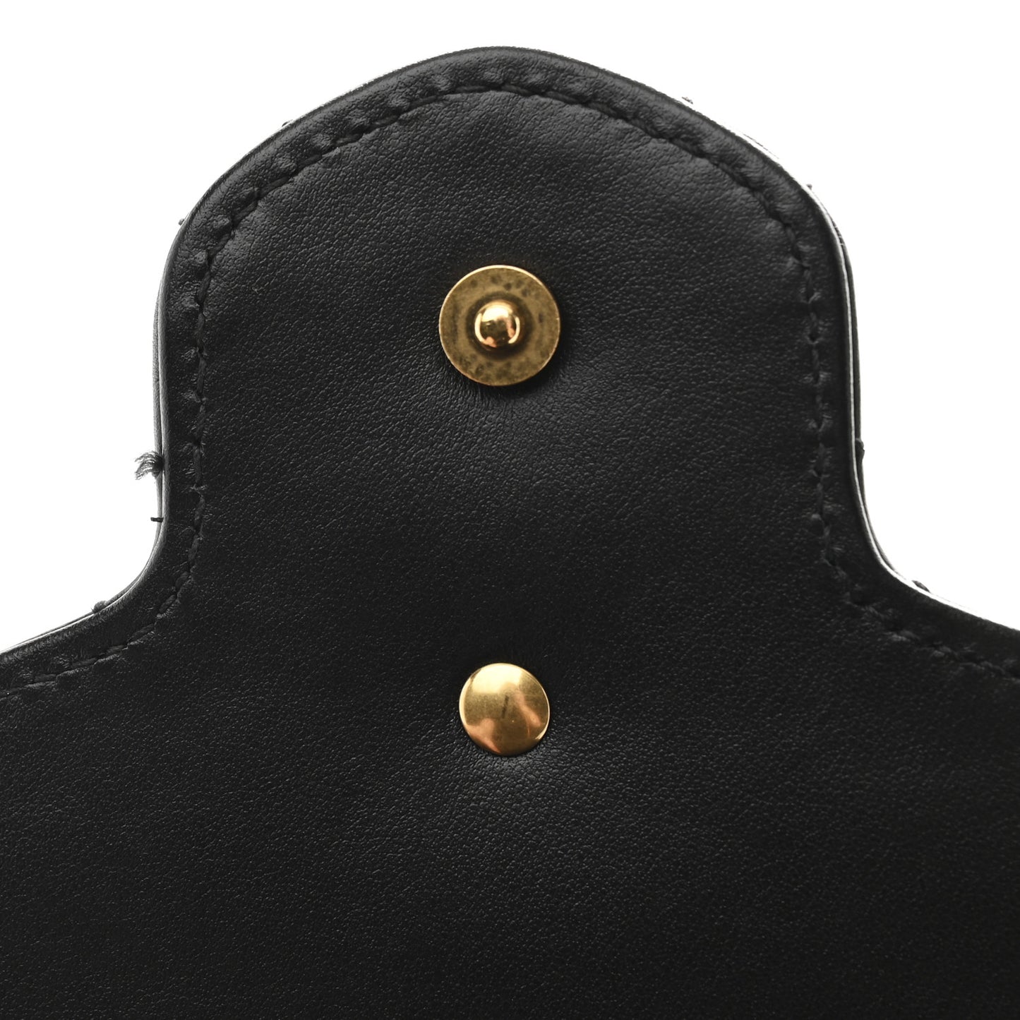 Calfskin Matelasse GG Marmont Chain Wallet Black