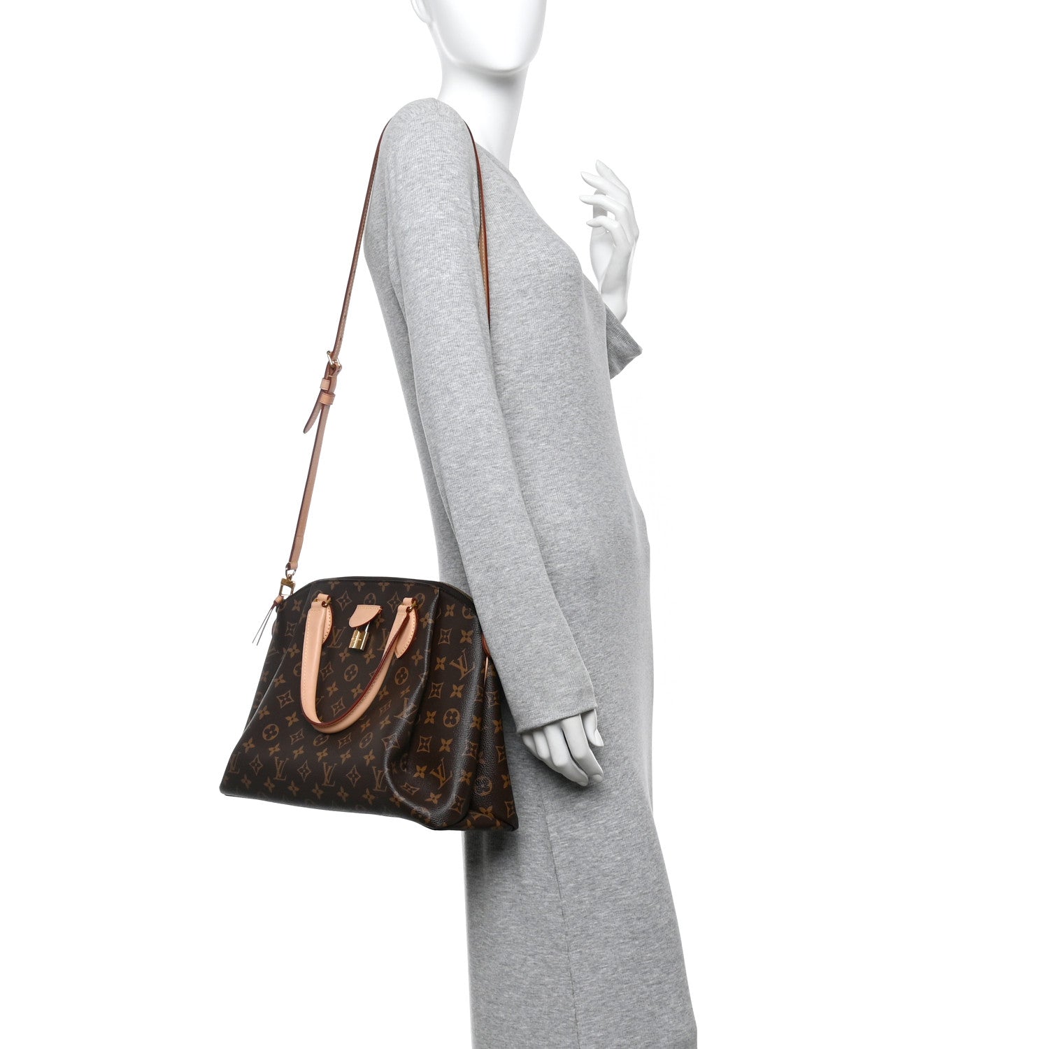 Louis Vuitton Monogram Rivoli MM 2 of 11