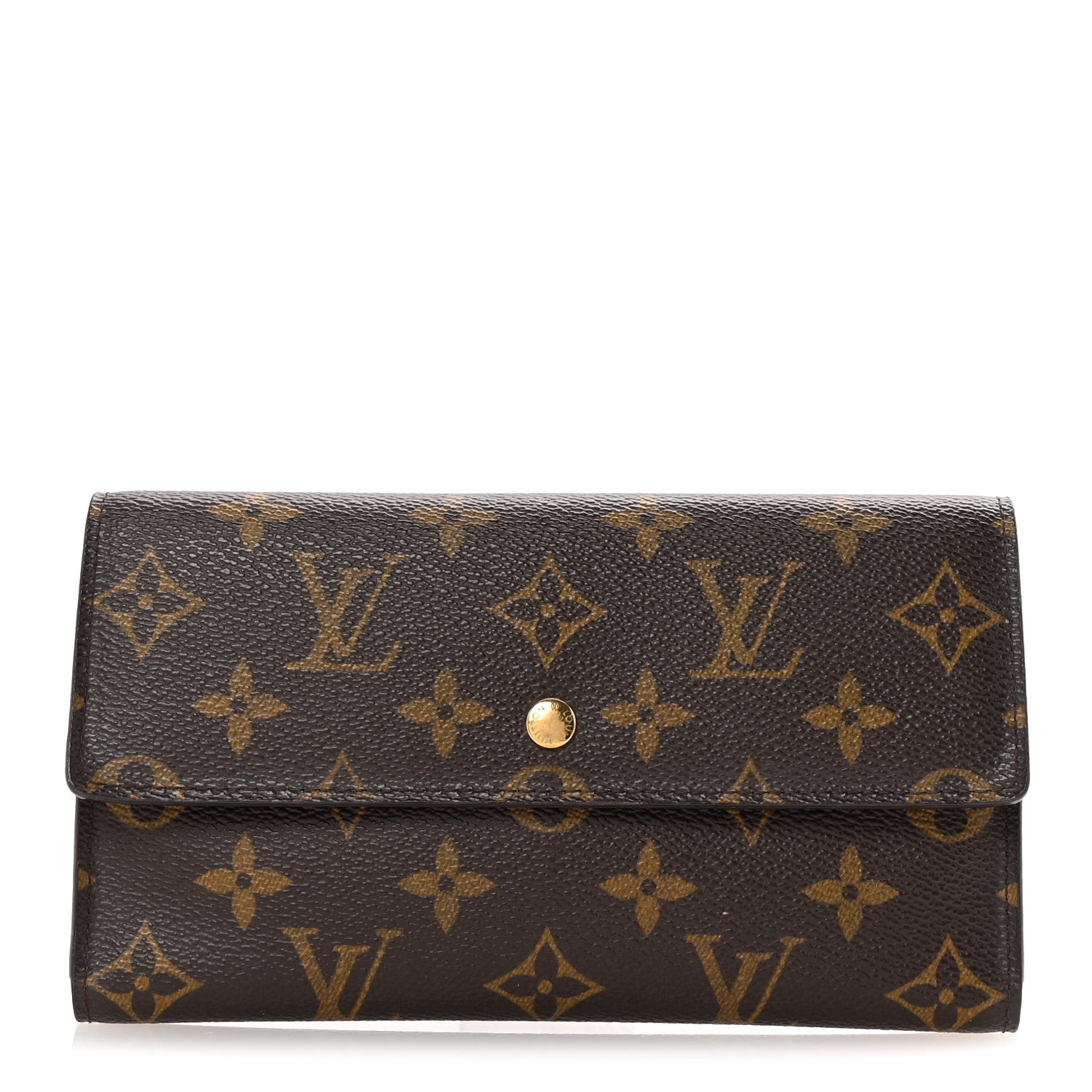 Louis Vuitton Monogram Porte Tresor International Wallet 1 of 7