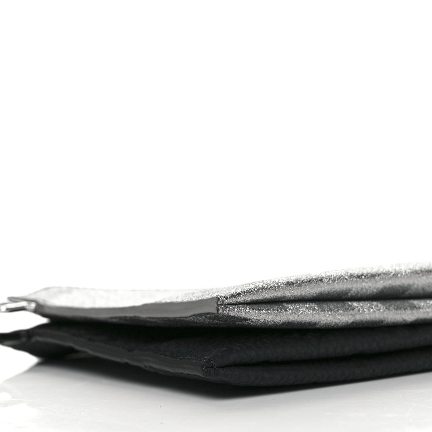 Louis Vuitton Damier Glitter Taurillon Monogram In The Loop Trio Pouch Black Silver 7 of 8