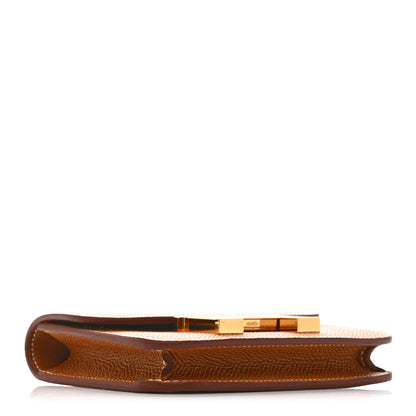 Hermes Epsom Constance Slim Wallet Gold 5 of 11