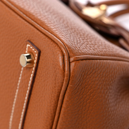 Hermes Togo Birkin 30 Gold 9 of 16