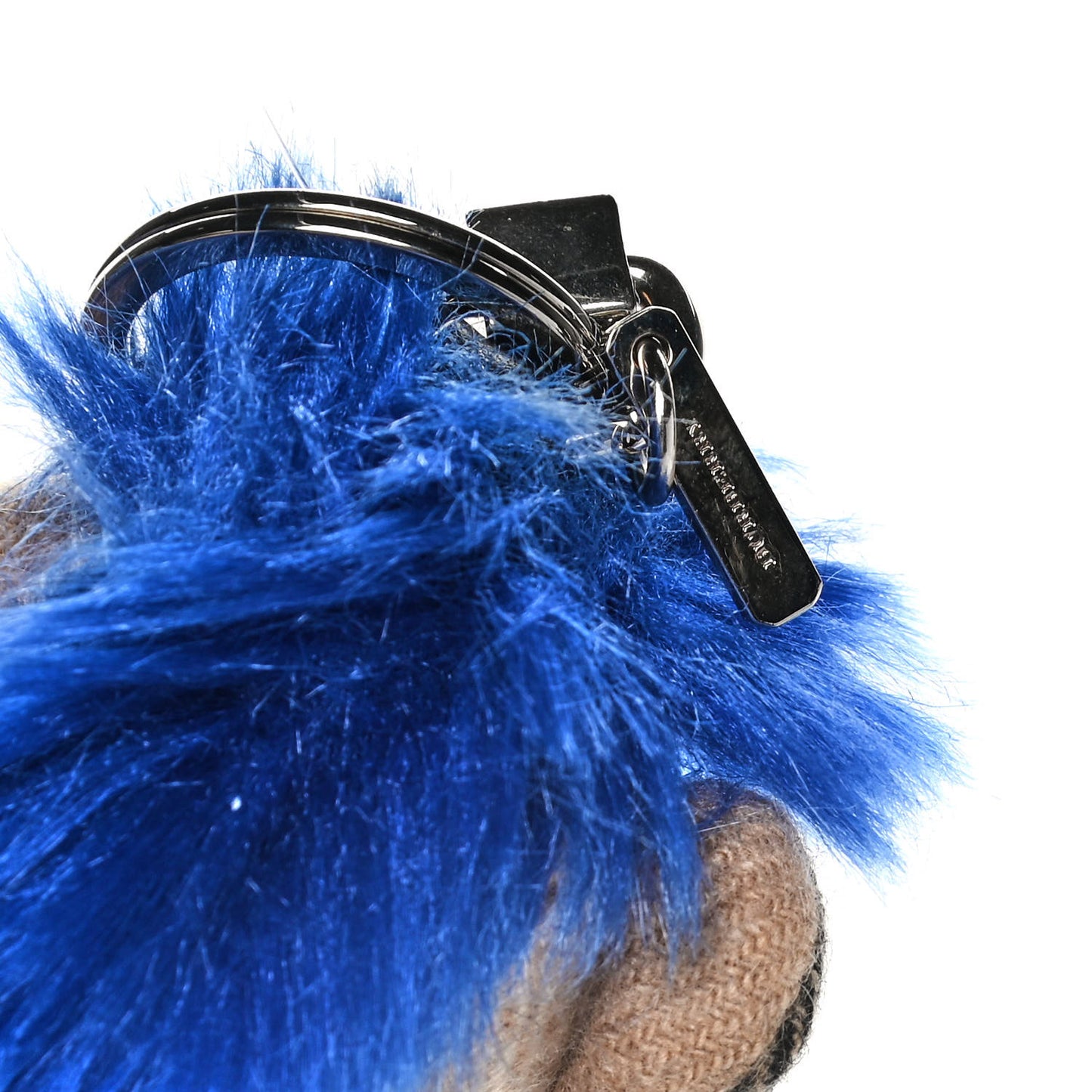 Cashmere Thomas Punk Teddy Bear Keychain Charm Camel