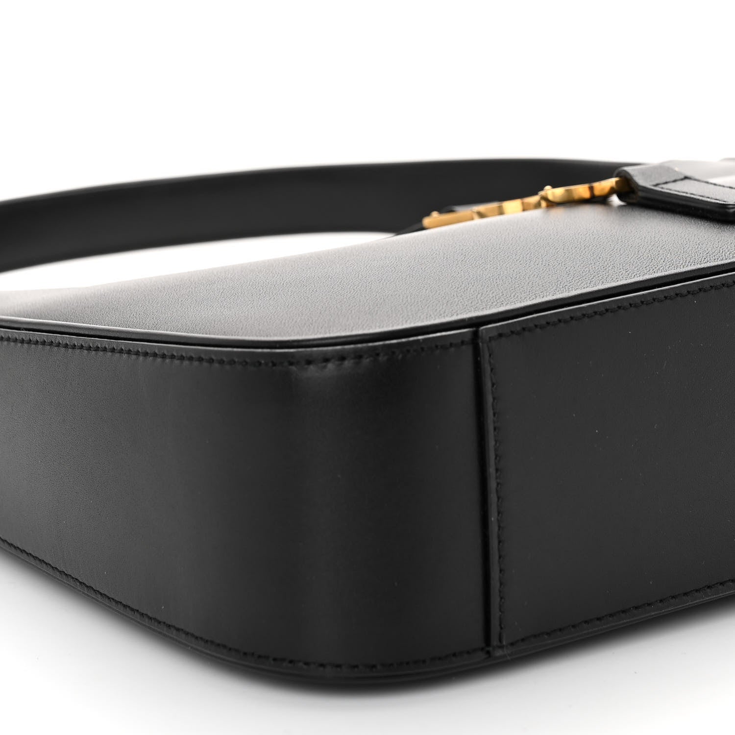 Saint Laurent Smooth Calfskin Le 5 A 7 Hobo Black 8 of 9