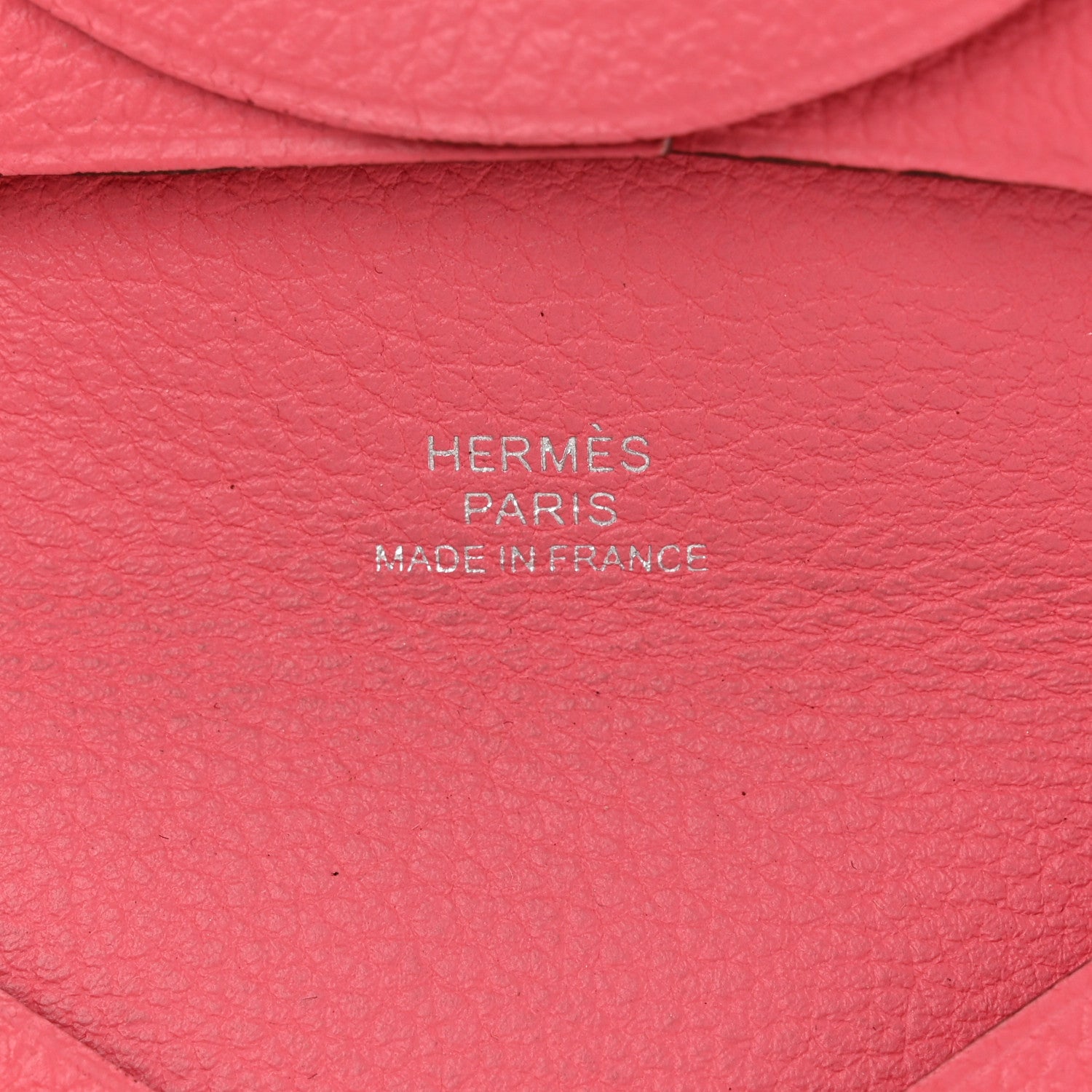 Hermes Chevre Mysore Bastia Coin Purse Rose Ete 6 of 8