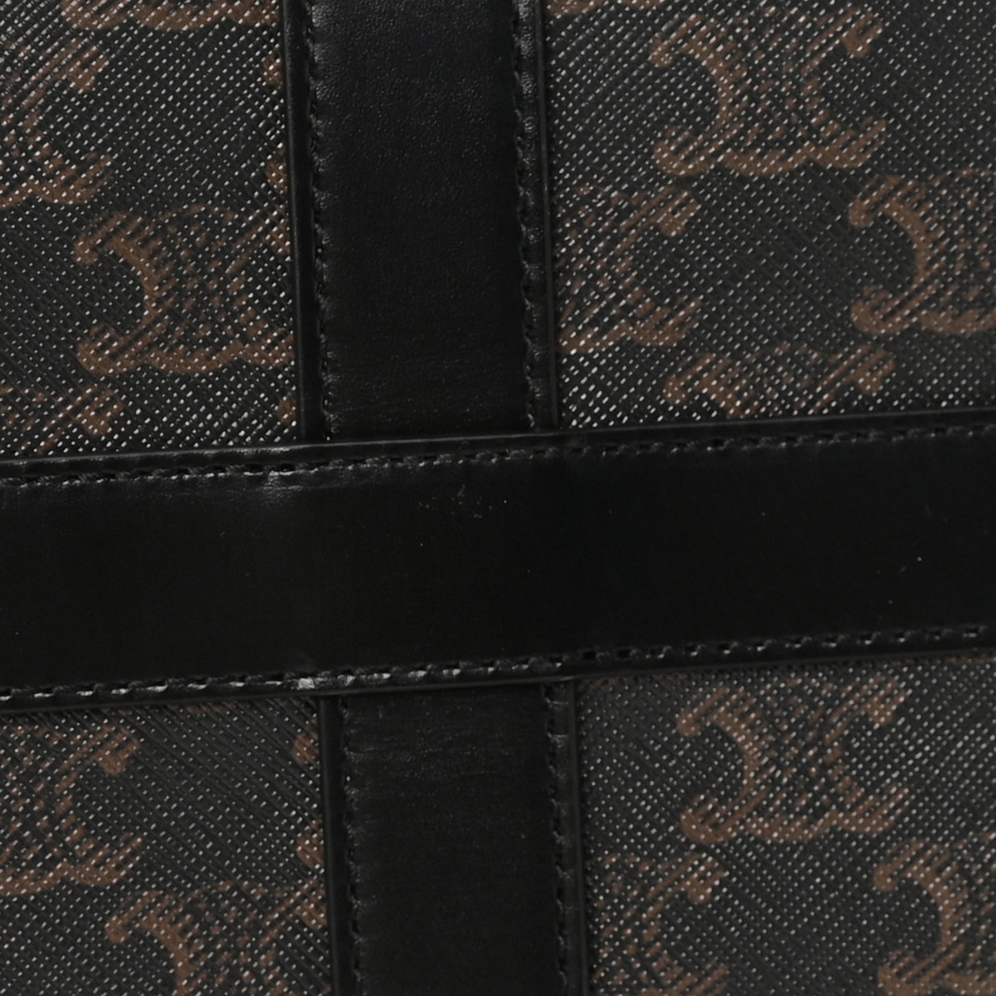 Triomphe Canvas Medium Voyage Duffle Black