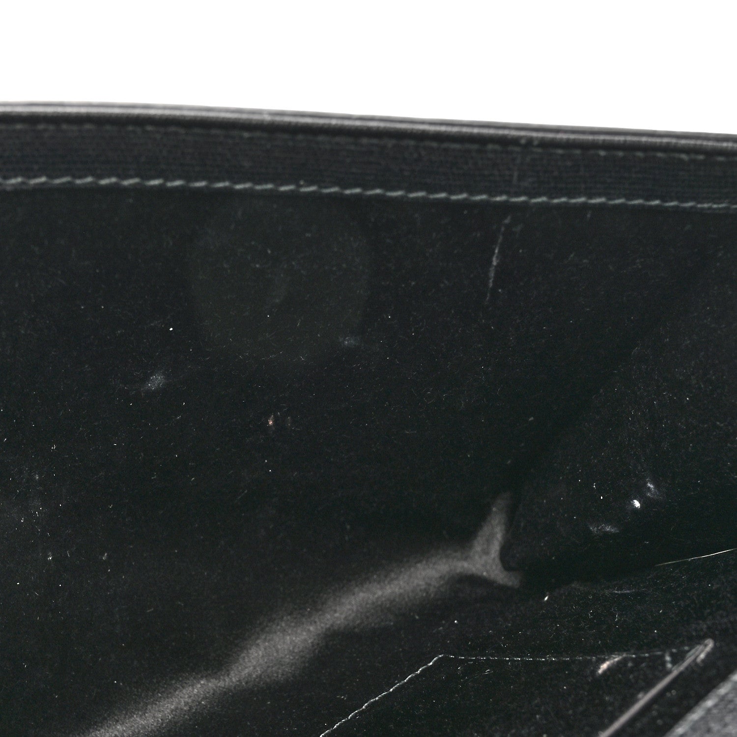 Saint Laurent Textured Calfskin Classic Y Ligne Clutch Black 9 of 11