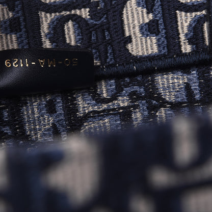 Christian Dior Oblique Medium Book Tote Blue Multicolor 7 of 13