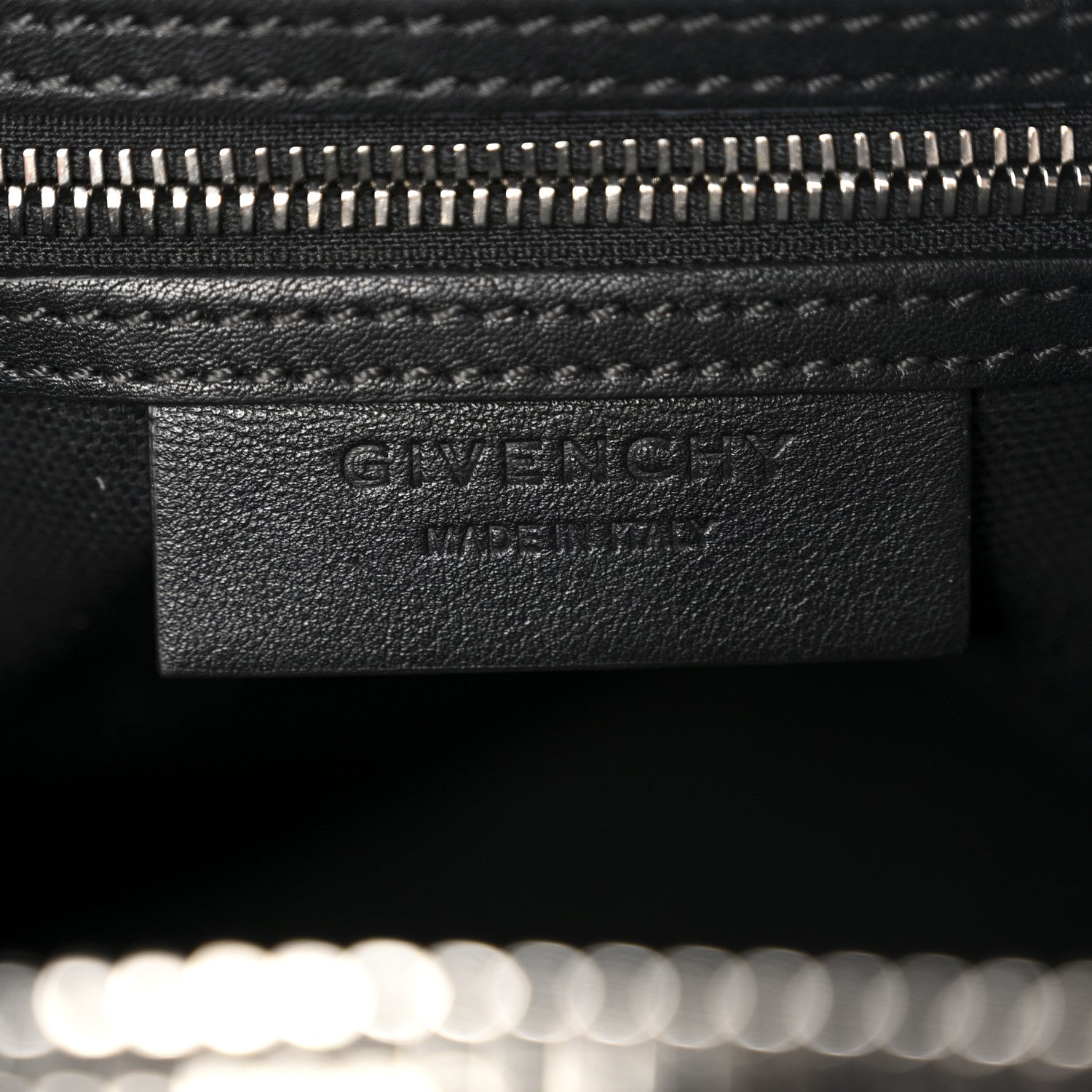 Givenchy Calfskin Signature Logo Small Antigona Black 6 of 10