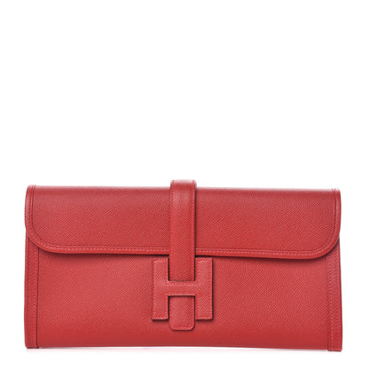 Hermes Epsom Jige Elan 29 Clutch Rouge Vif 1 of 12
