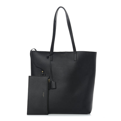 Saint Laurent Calfskin Medium Shopping Tote Black 1 of 9