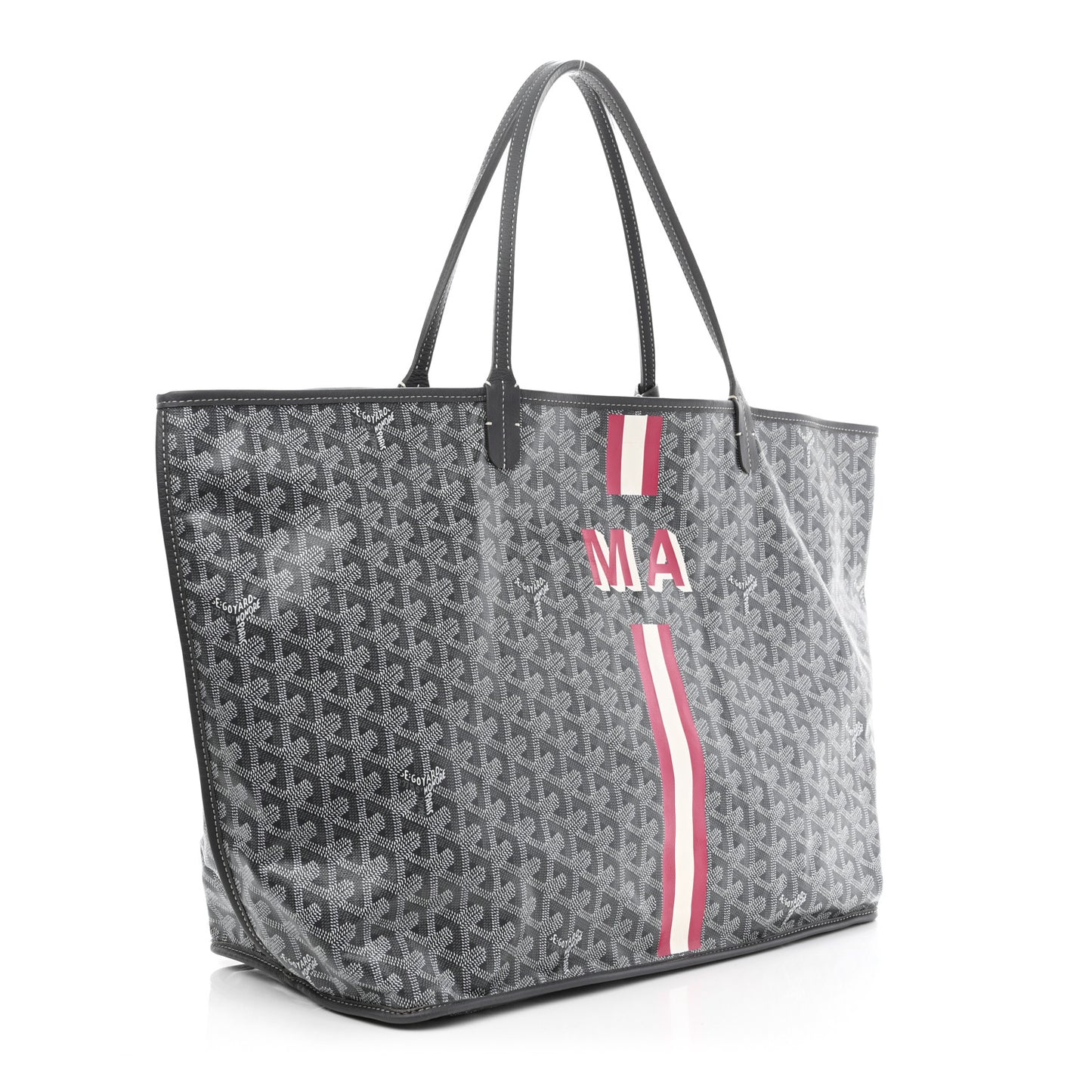 Goyardine Reversible Anjou GM Grey