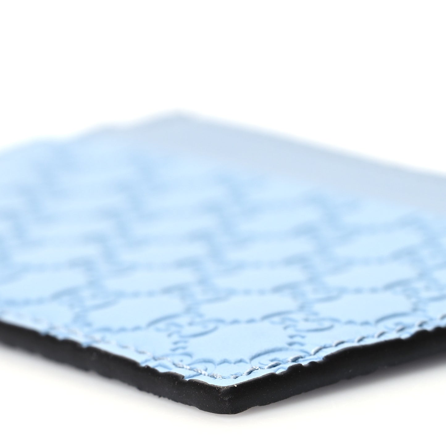 Microguccissima Card Holder Mineral Blue