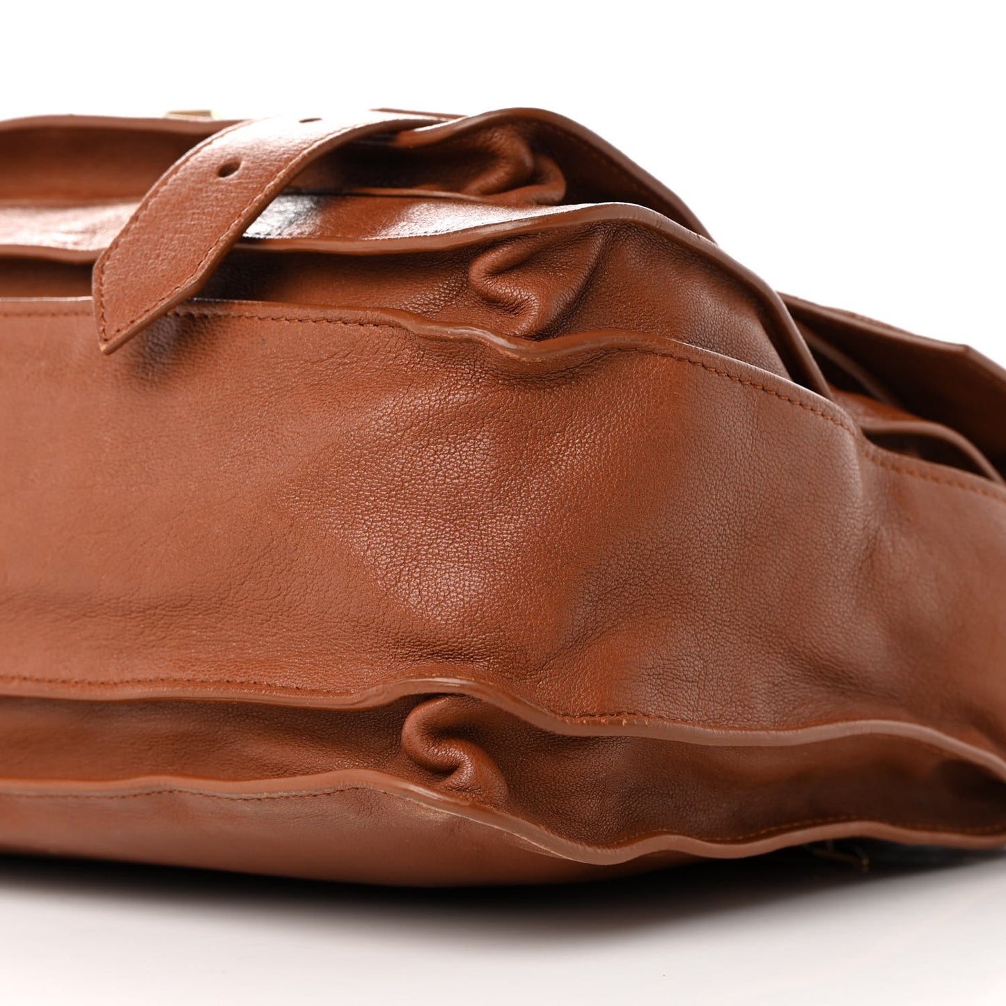 Lambskin Medium PS1 Satchel Saddle