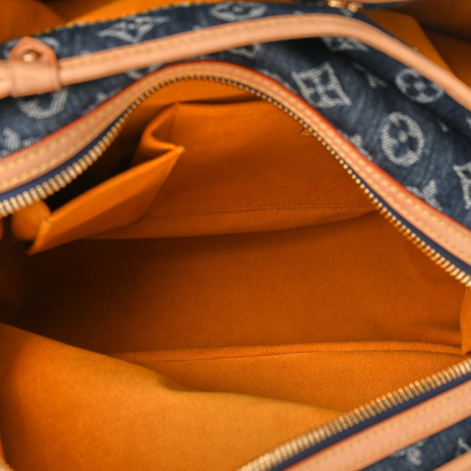 Louis Vuitton Denim Raye Cabas GM 5 of 12