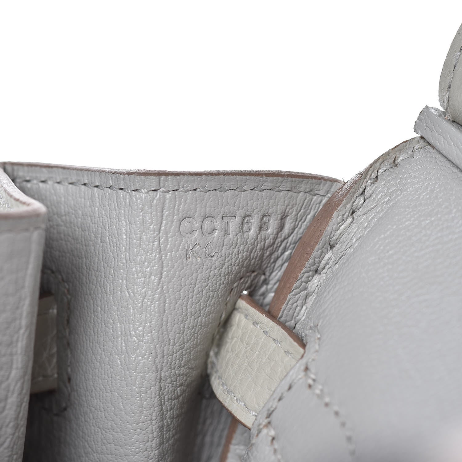Hermes Togo Birkin 25 Gris Perle 10 of 33