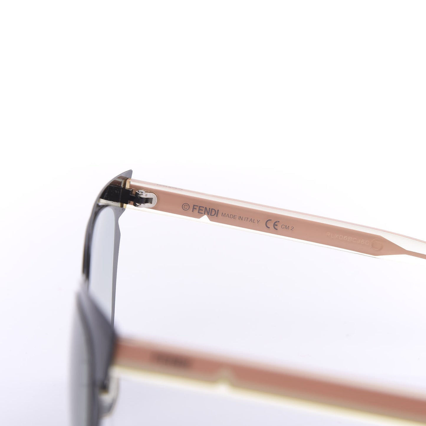 Cat Eye Lines Sunglasses FF 0133/S Black