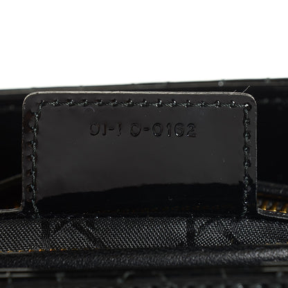 Christian Dior Patent Cannage Medium Lady Dior Black 7 of 7