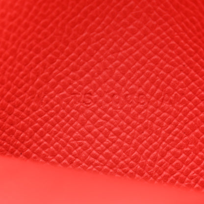 Hermes Epsom Kelly Pocket Compact Wallet Rose Texas 7 of 8
