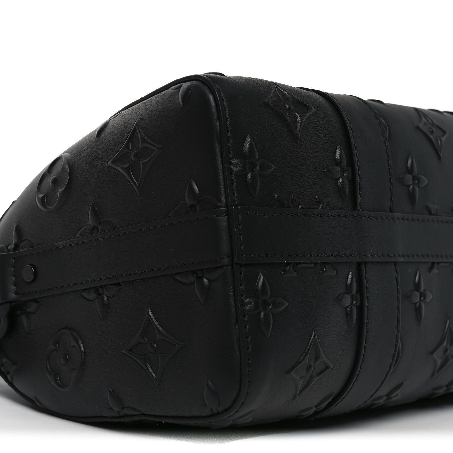 Louis Vuitton Monogram Seal City Keepall Black 7 of 8