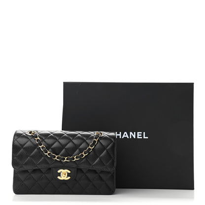 Chanel Caviar Quilted Small Double Flap Black 11 of 11