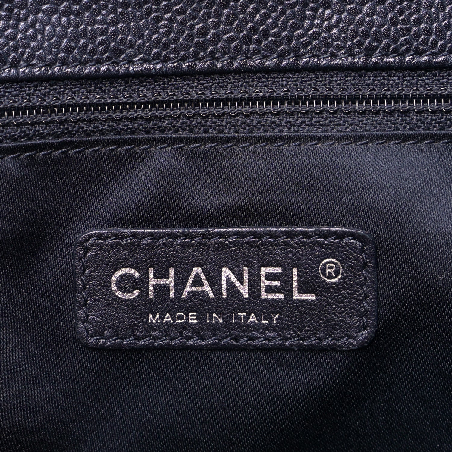 Chanel Caviar Quilted Grand Shopping Tote GST Black 5 of 5