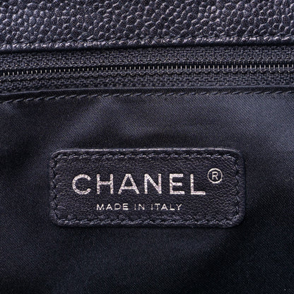 Chanel Caviar Quilted Grand Shopping Tote GST Black 5 of 5