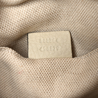 Gucci Pebbled Calfskin Small Soho Disco Bag Off White 6 of 9