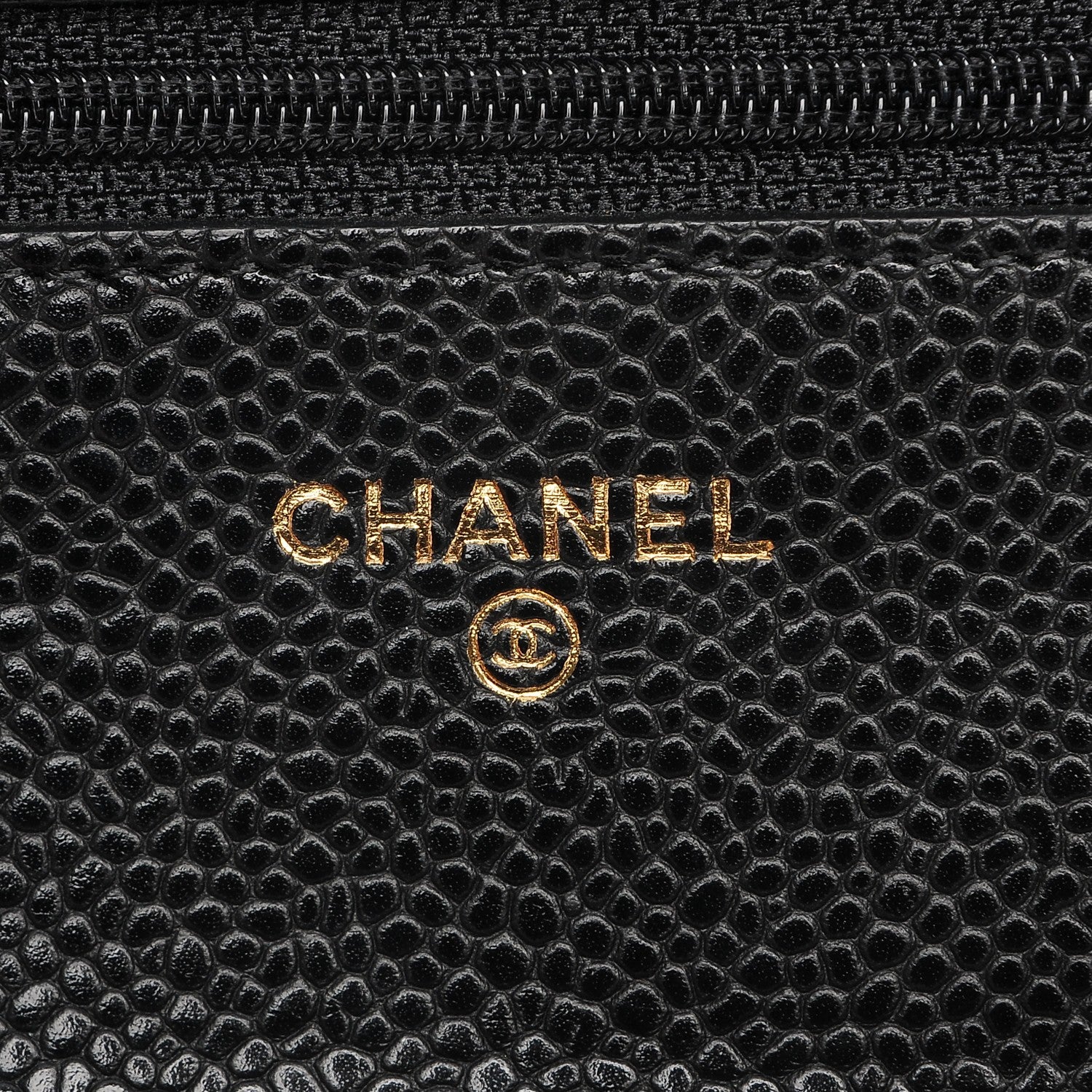 Chanel Caviar Quilted Wallet On Chain WOC Black 6 of 9