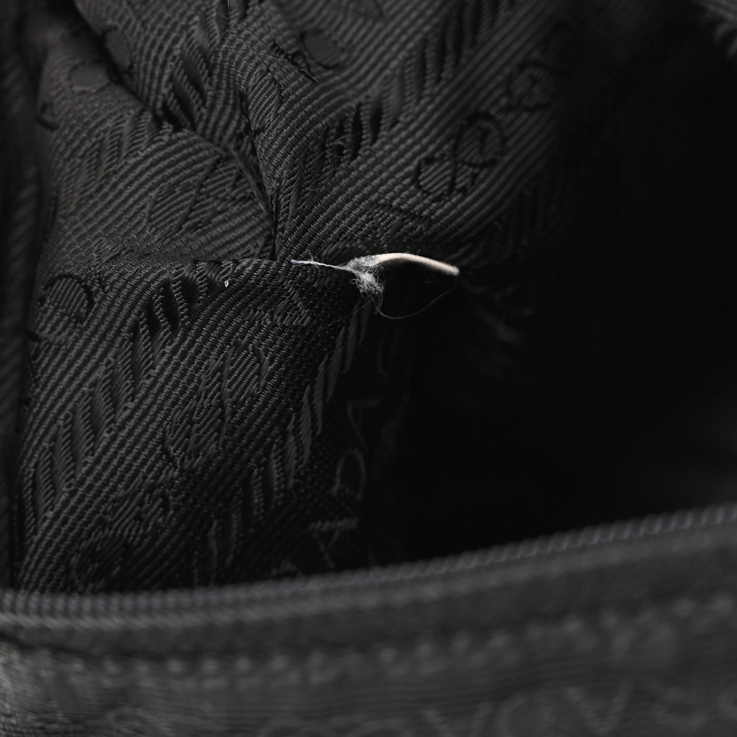 Tessuto Nylon Calfskin Medium Backpack Black