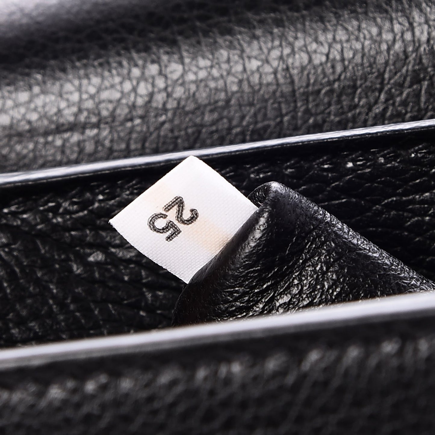 Glace Calfskin Arcade Crossbody Bag Black