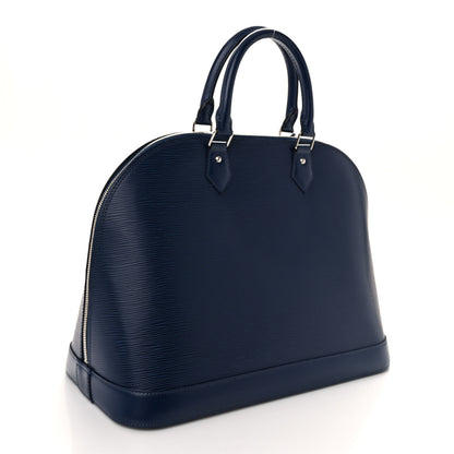 Louis Vuitton Epi Alma GM Indigo 3 of 10