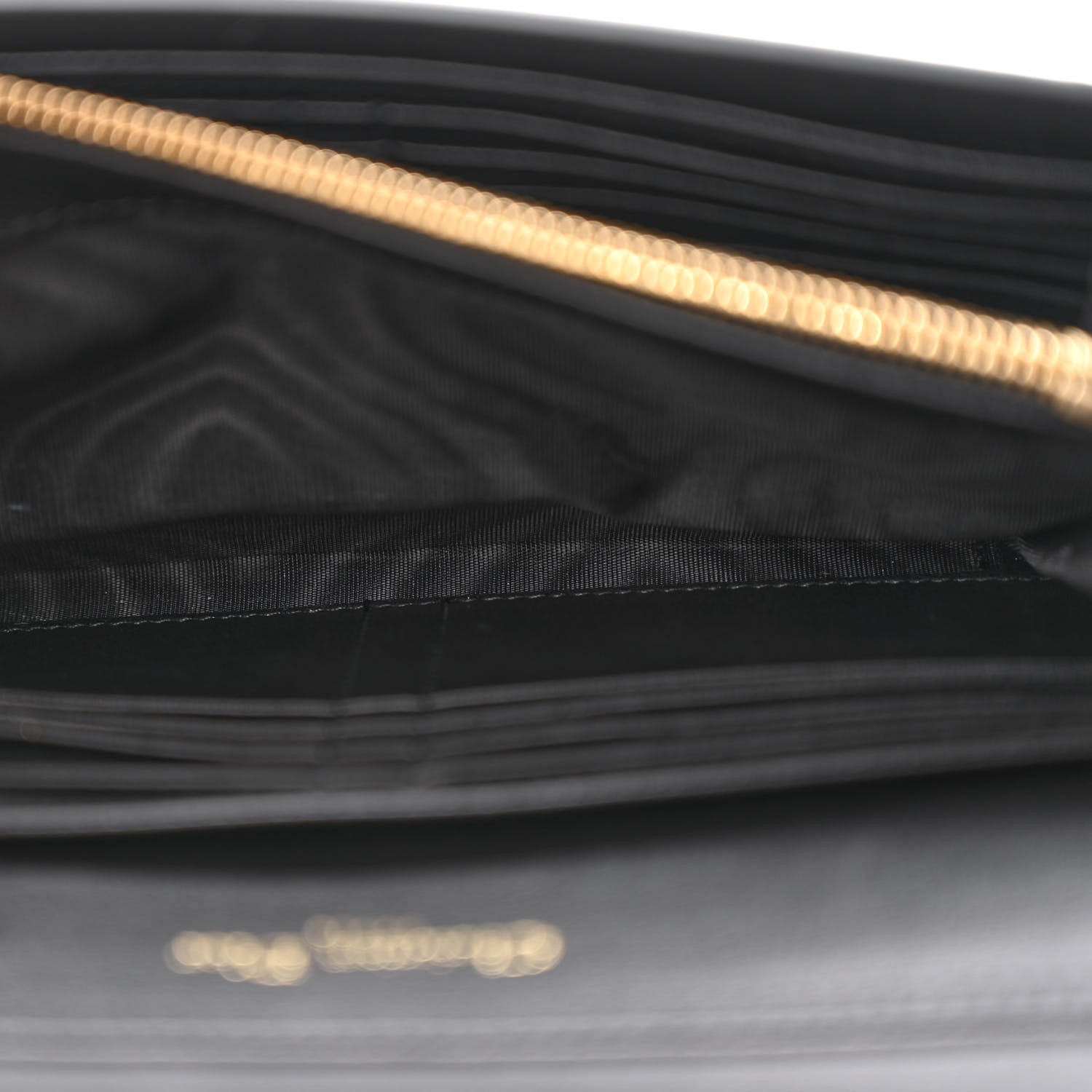 Christian Dior Patent 30 Montaigne Pouch Black 6 of 13