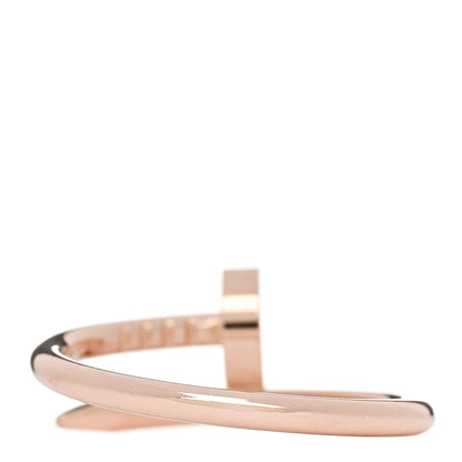 Cartier 18K Pink Gold Small Juste Un Clou Ring 49 5 3 of 6