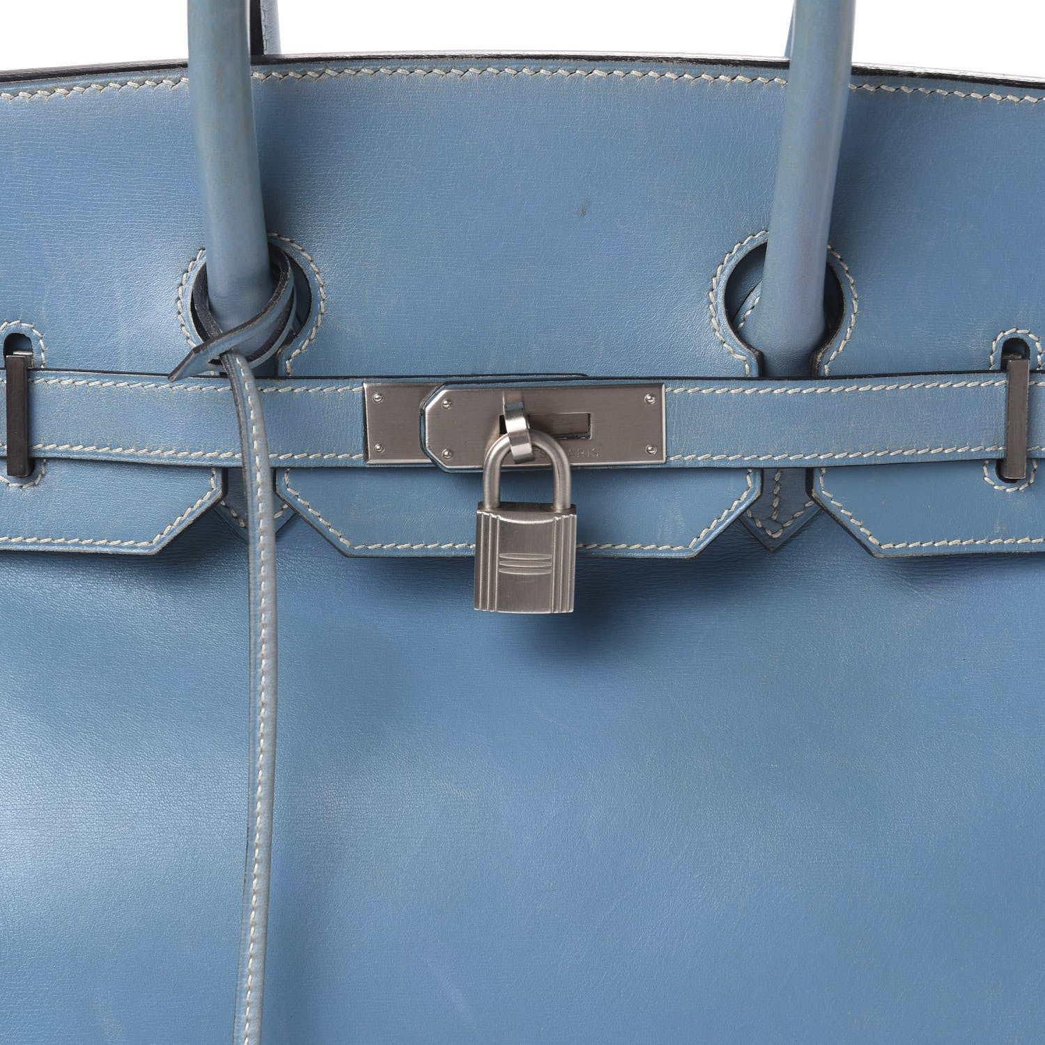 Hermes Box Birkin 35 Blue Jean 19 of 26