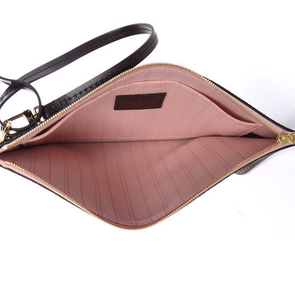 Louis Vuitton Damier Ebene Neo Neverfull MM Rose Ballerine 7 of 13