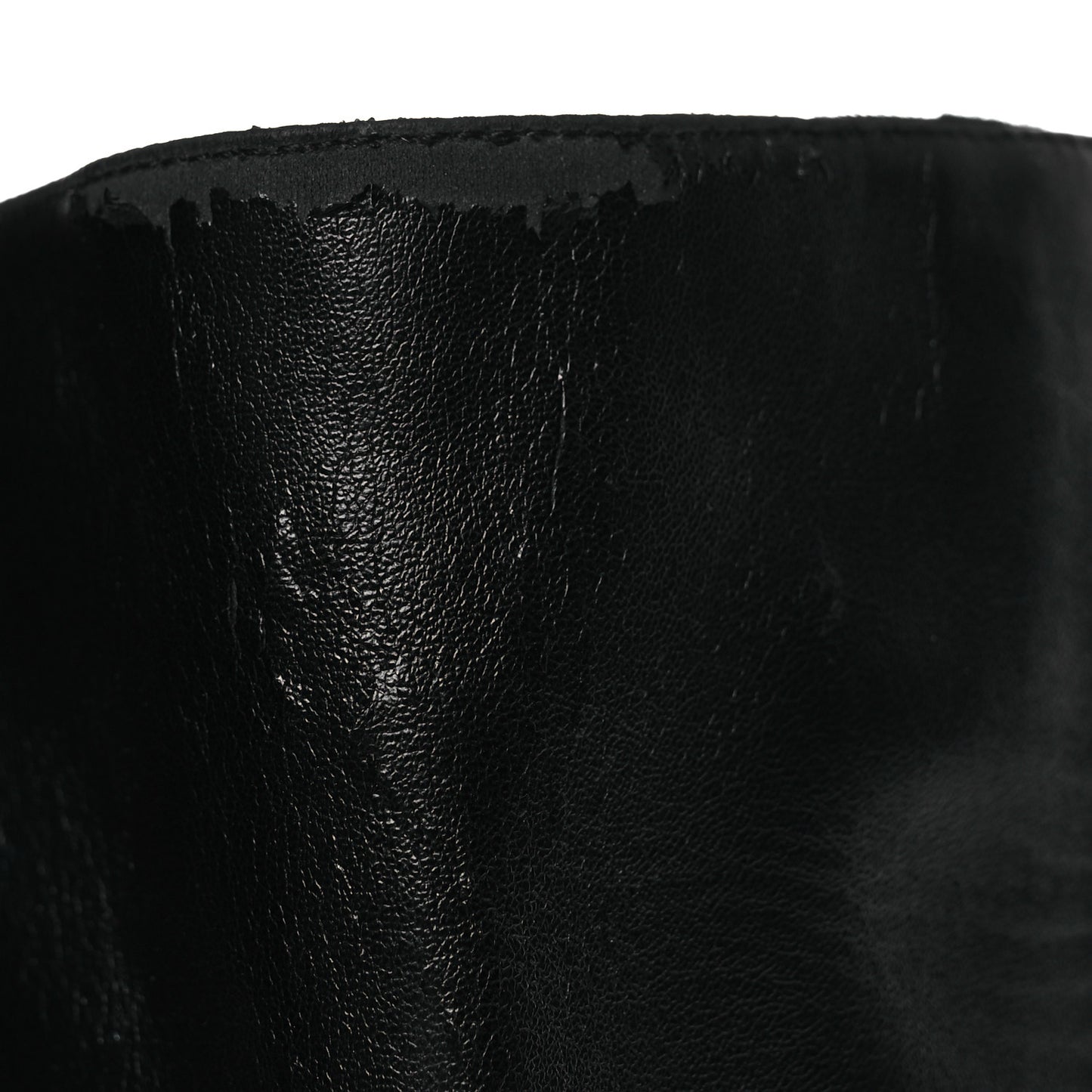 Nappa Microfiber Fabric FF Rockoko Thigh High Boots 39.5 Black Tobacco