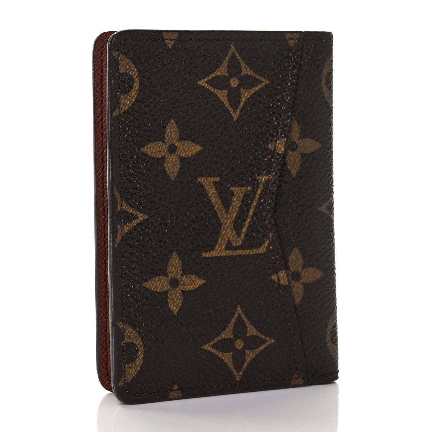 Monogram Pocket Organizer Card Holder NM