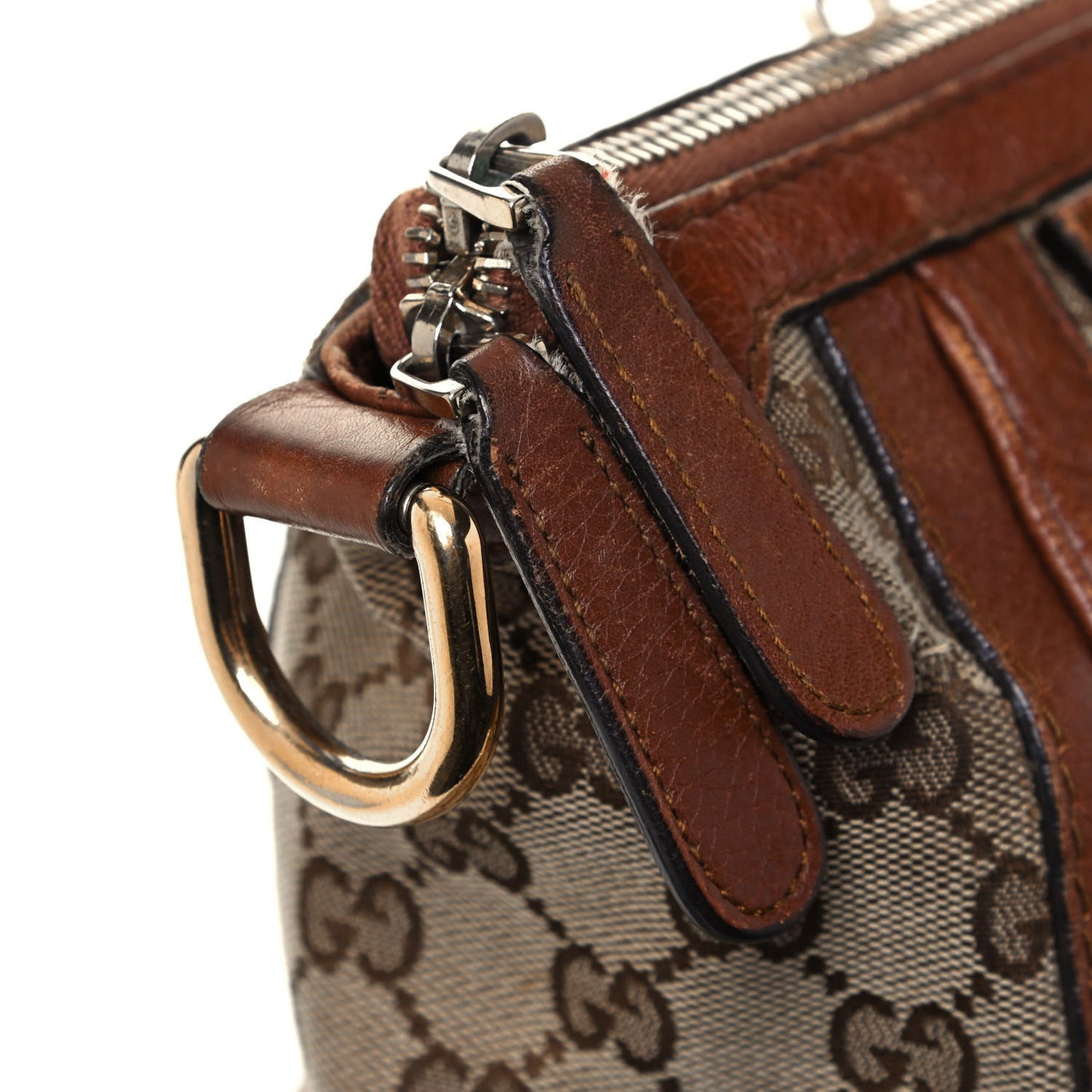 Monogram Cellarius Calfskin Large Bella Top Handle Bag Beige Ebony Cuir