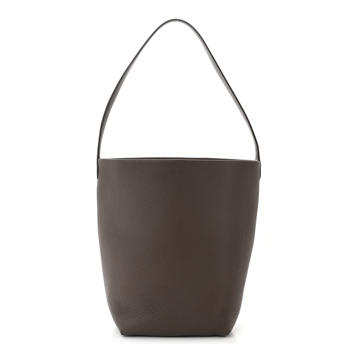 The Row Grained Calfskin Medium N/S Park Tote Elephant 1 of 10