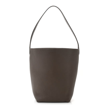 The Row Grained Calfskin Medium N/S Park Tote Elephant 1 of 10