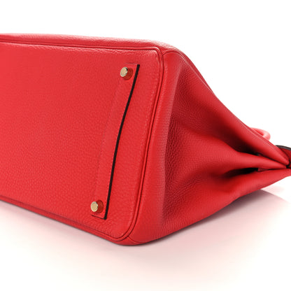 Hermes Togo Birkin 35 Geranium 8 of 37