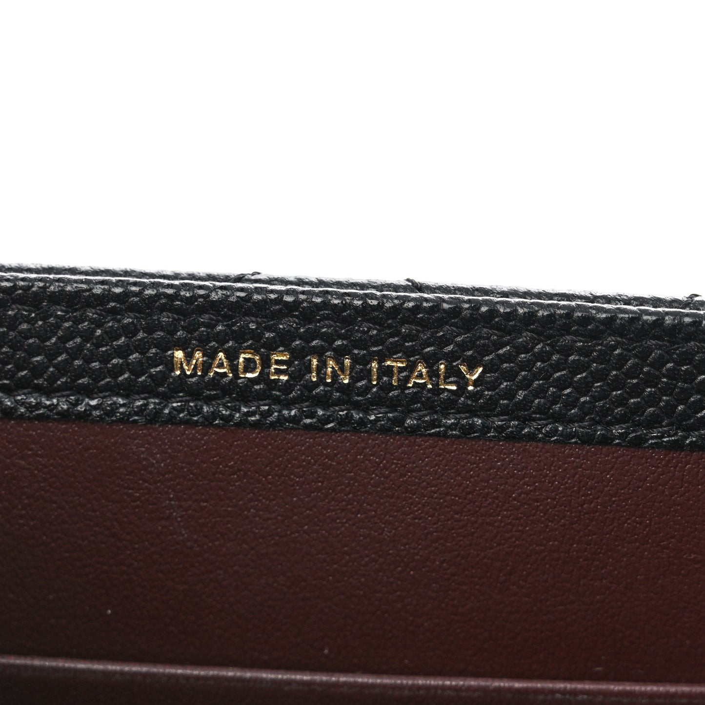 Caviar Quilted Classic Phone Holder Black