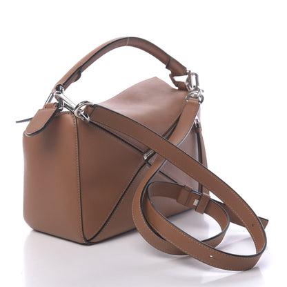 Loewe Calfskin Small Puzzle Bag Tan 3 of 9