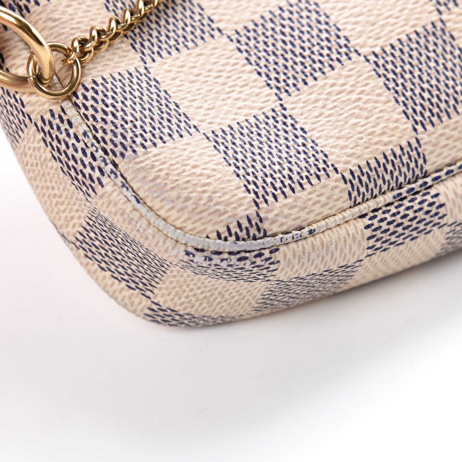 Louis Vuitton Damier Azur Mini Pochette Accessories 13 of 14