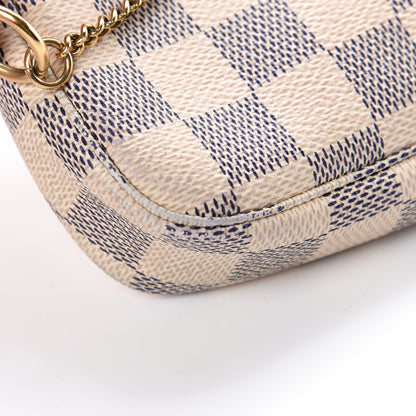 Louis Vuitton Damier Azur Mini Pochette Accessories 13 of 14