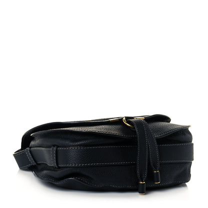 Chloe Calfskin Medium Marcie Round Crossbody Bag Black 4 of 12